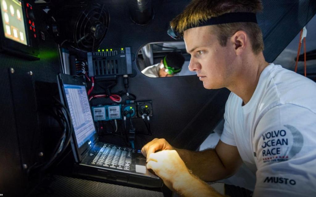 Chris Banning and Team Alvimedica, Volvo Ocean Race 2014-15 ©  Sam Greenfield / Volvo Ocean Race